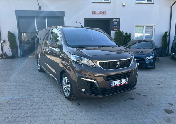 Peugeot Traveller cena 155800 przebieg: 137748, rok produkcji 2019 z Ścinawa małe 254
